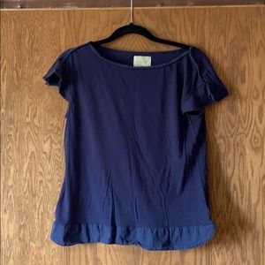 Navy Deletta Tee
